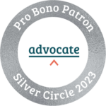 Advocate Pro Bono Silver Patron logo